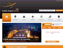 Tablet Screenshot of dublinairport.org